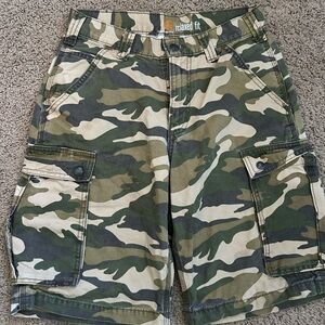Carhartt Camo Cargo Shorts